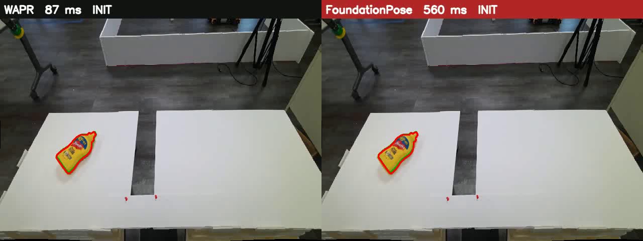 WAPR pose using the shared DINOv2 region on mustard_easy_00_02